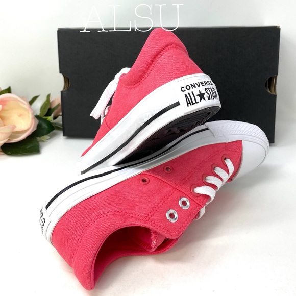 Converse Ctas Madison Canvas Low Top Strawberry W - Picture 8 of 8